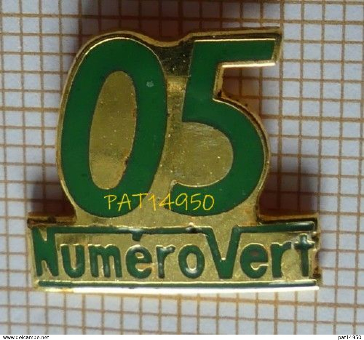 PAT14950 FRANCE TELECOM 05 NUMERO VERT En Version EGF - France Telecom