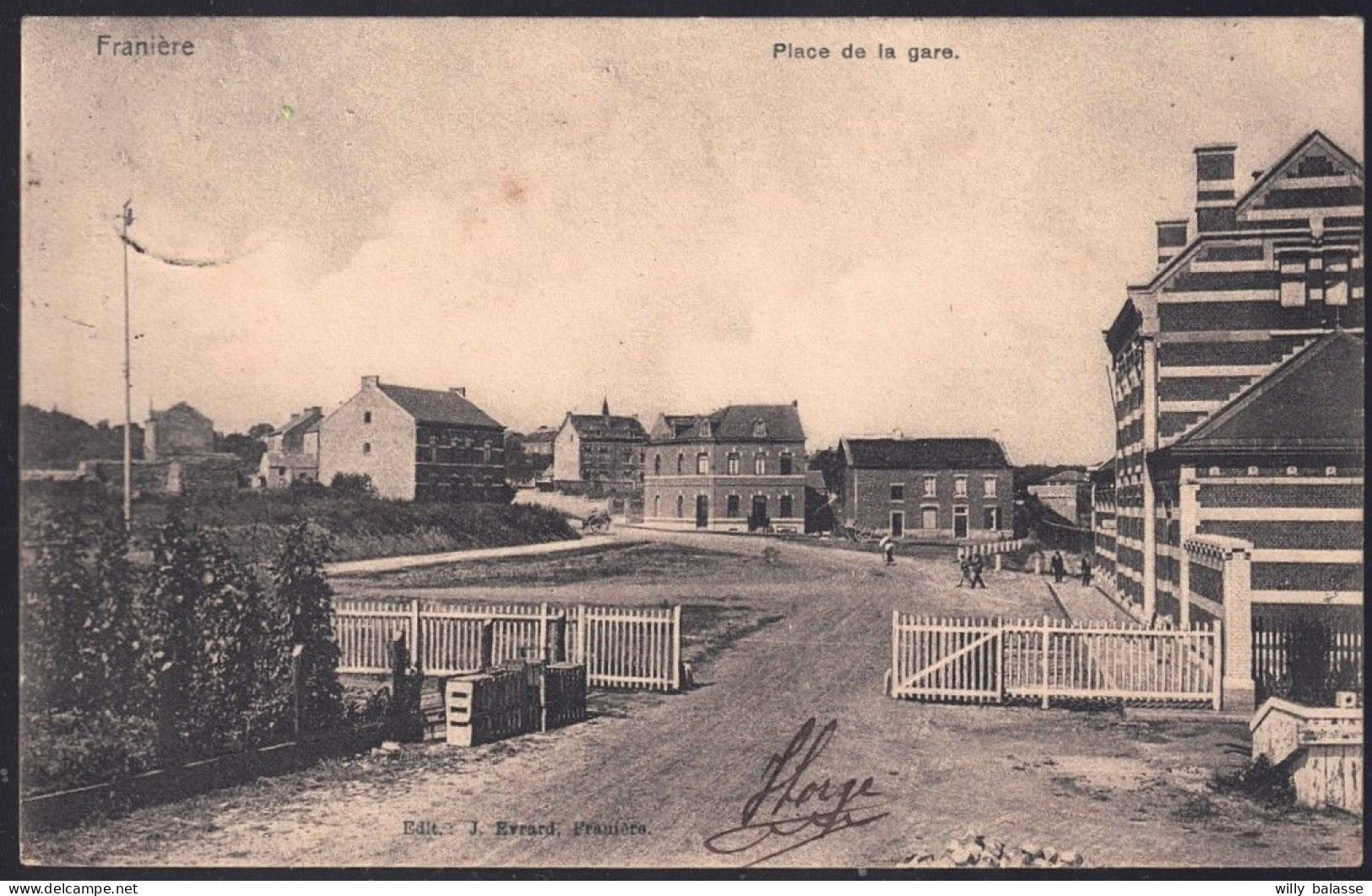 +++ CPA - FRANIERE - Place De La Gare - Cachet Relais 1905  // - Floreffe