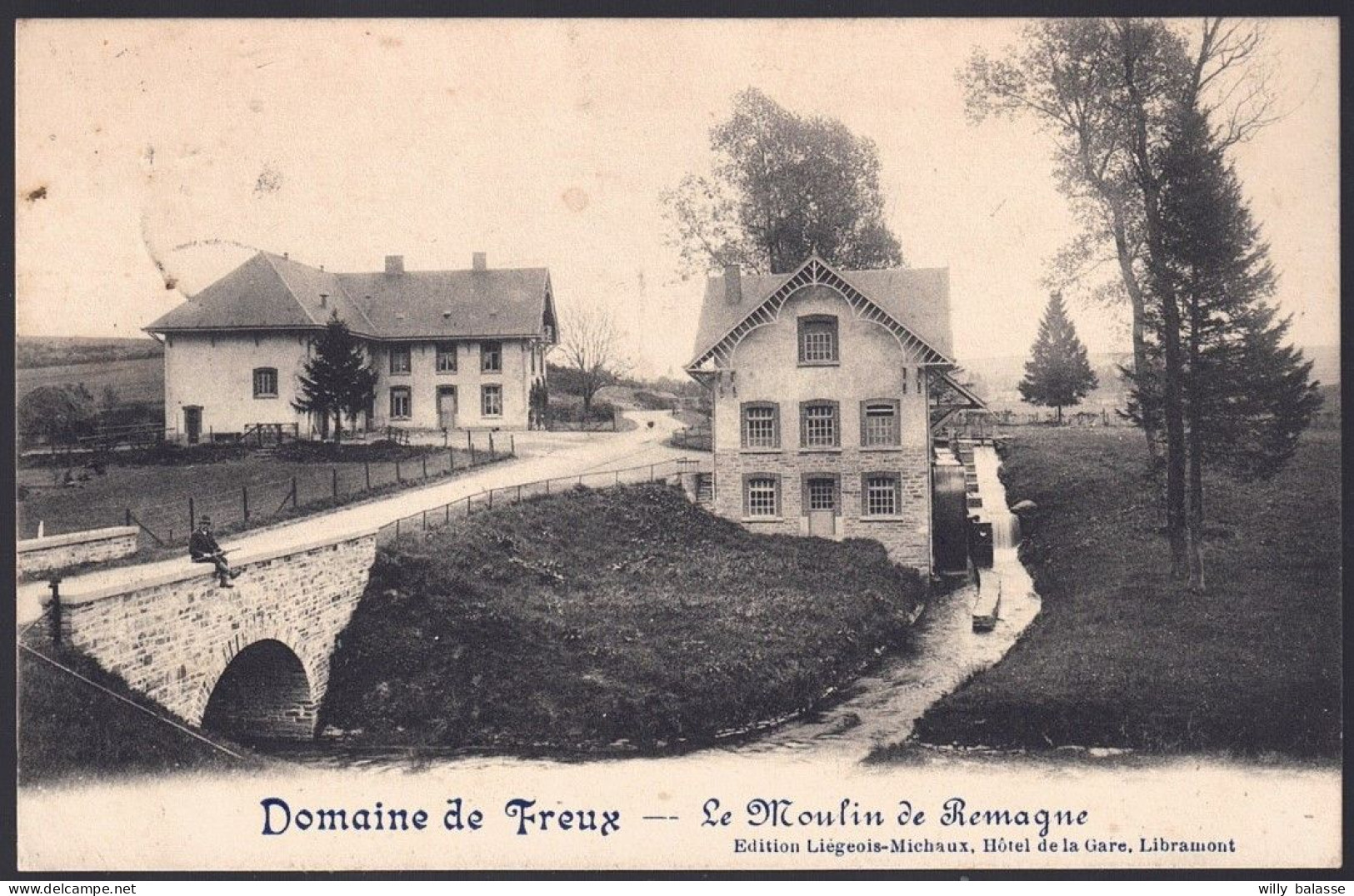 +++ CPA - Domaine De Freux - Le Moulin De REMAGNE   // - Libramont-Chevigny