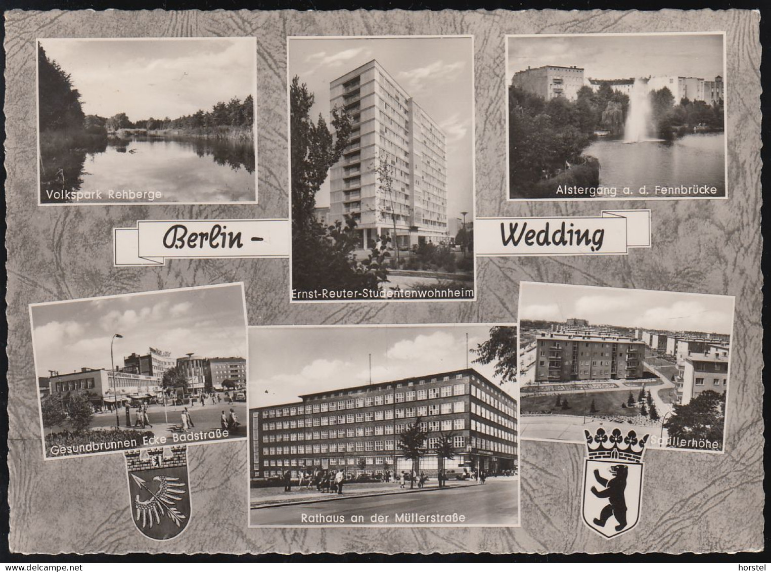 D-13357 Berlin - Wedding - Badstraße - Studentenwohnheim - Rathaus - Gesundbrunnen - Wedding