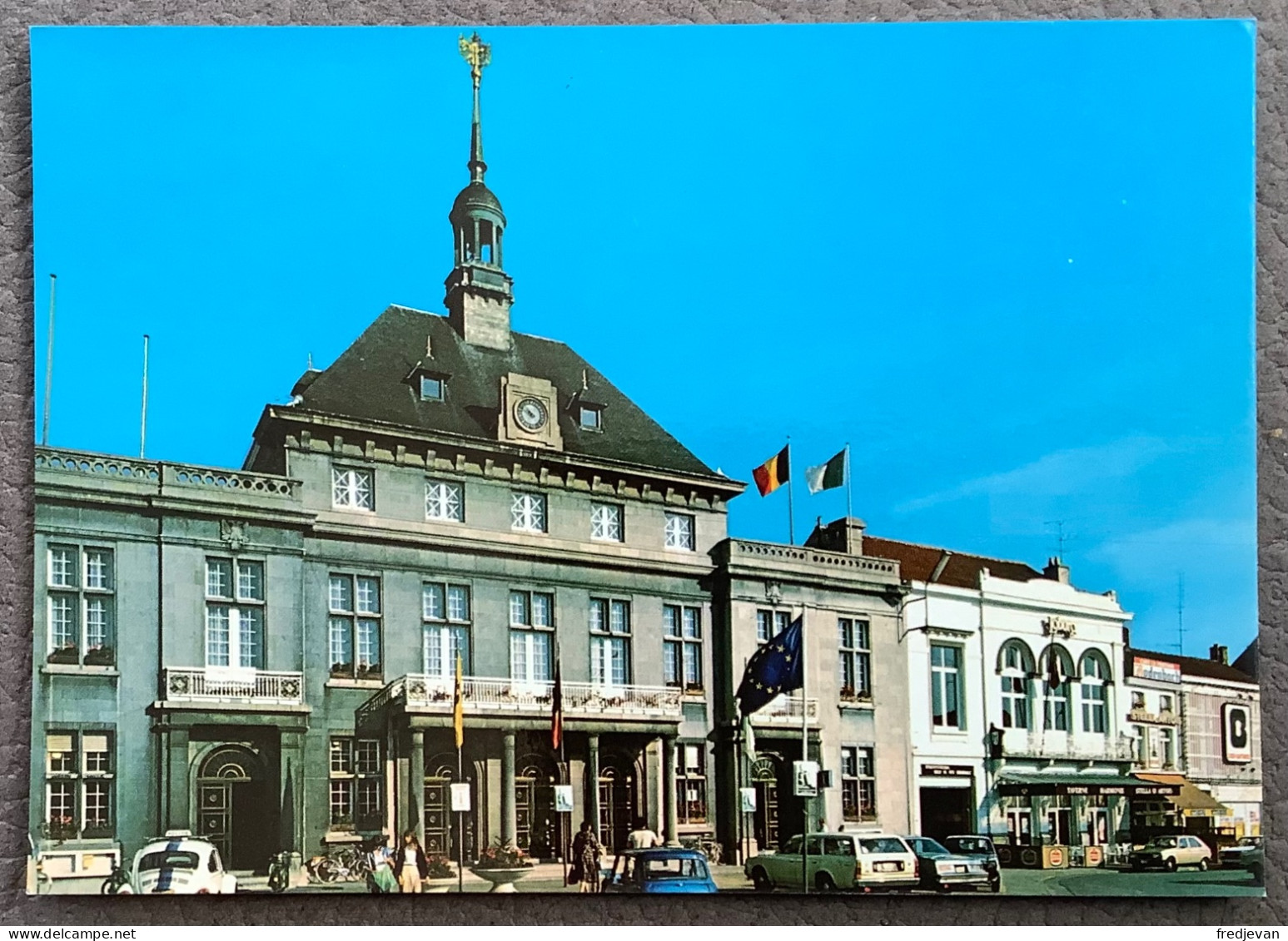 Ronse - Stadhuis Met Kever Politiewagen - Renaix - Ronse