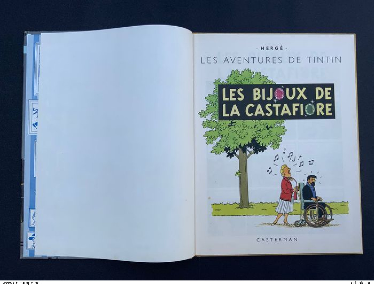 Tintin T21 -Les Bijoux De La Castafiore ( B34 ) -C-EO -1963