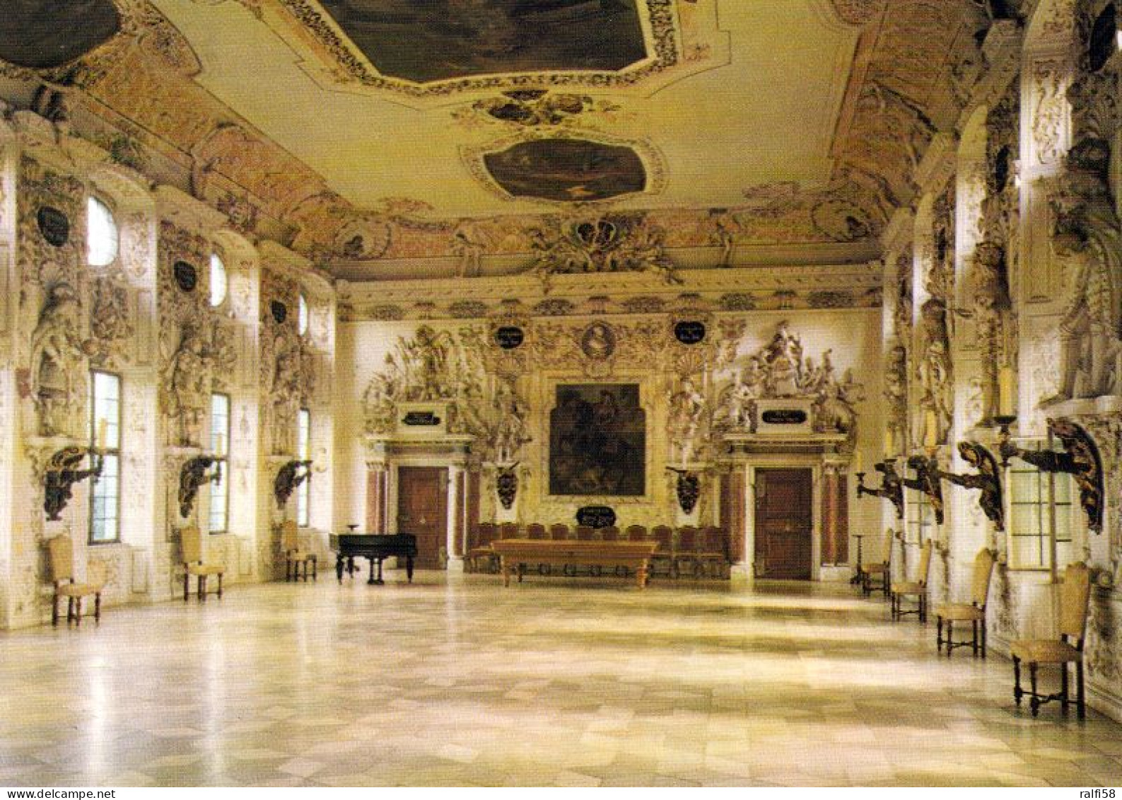 1 AK Germany / Baden-Württemberg * Der Kaisersaal Im Schloß Salem * - Salem