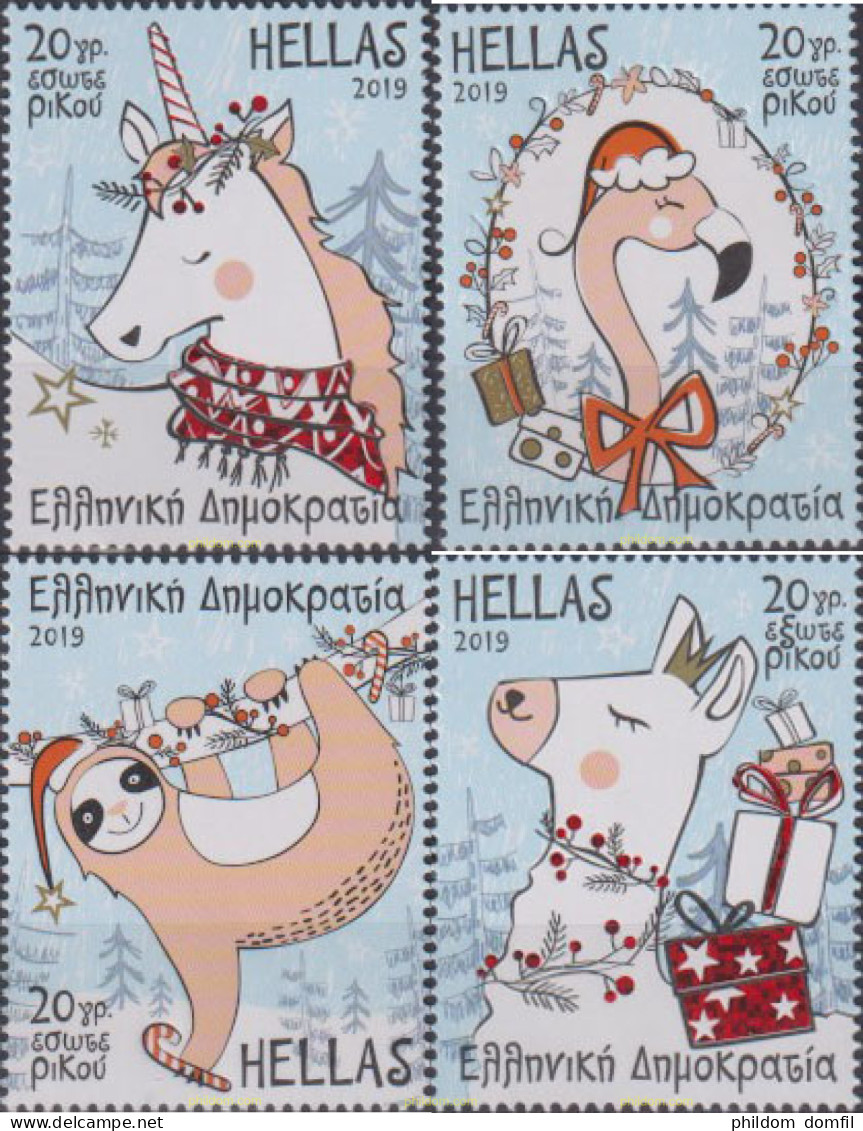 630799 MNH GRECIA 2019 NAVIDAD - Neufs