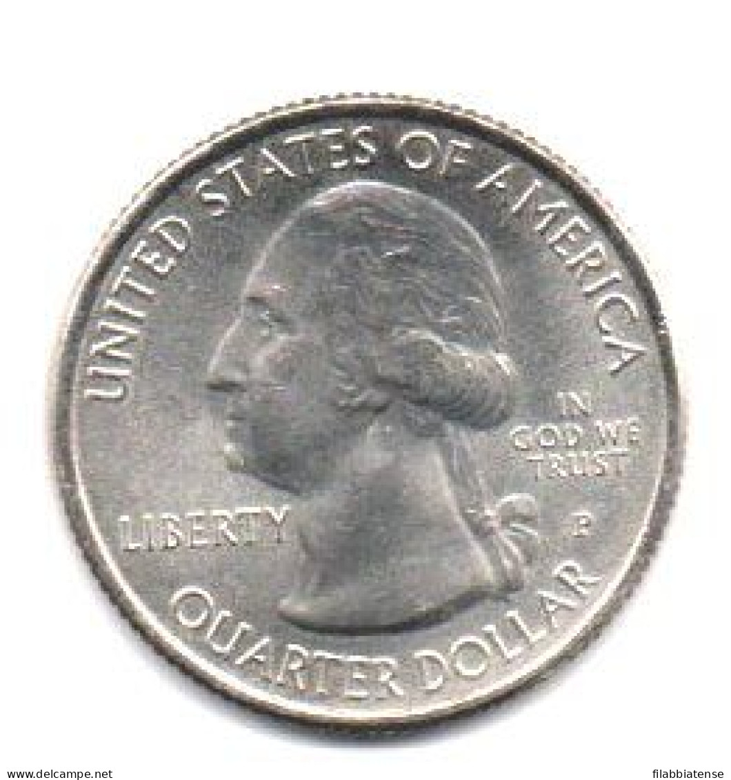 2011 - Stati Uniti 25 Cents - Quarter Chickasaw    P     ------ - 2010-...: National Parks
