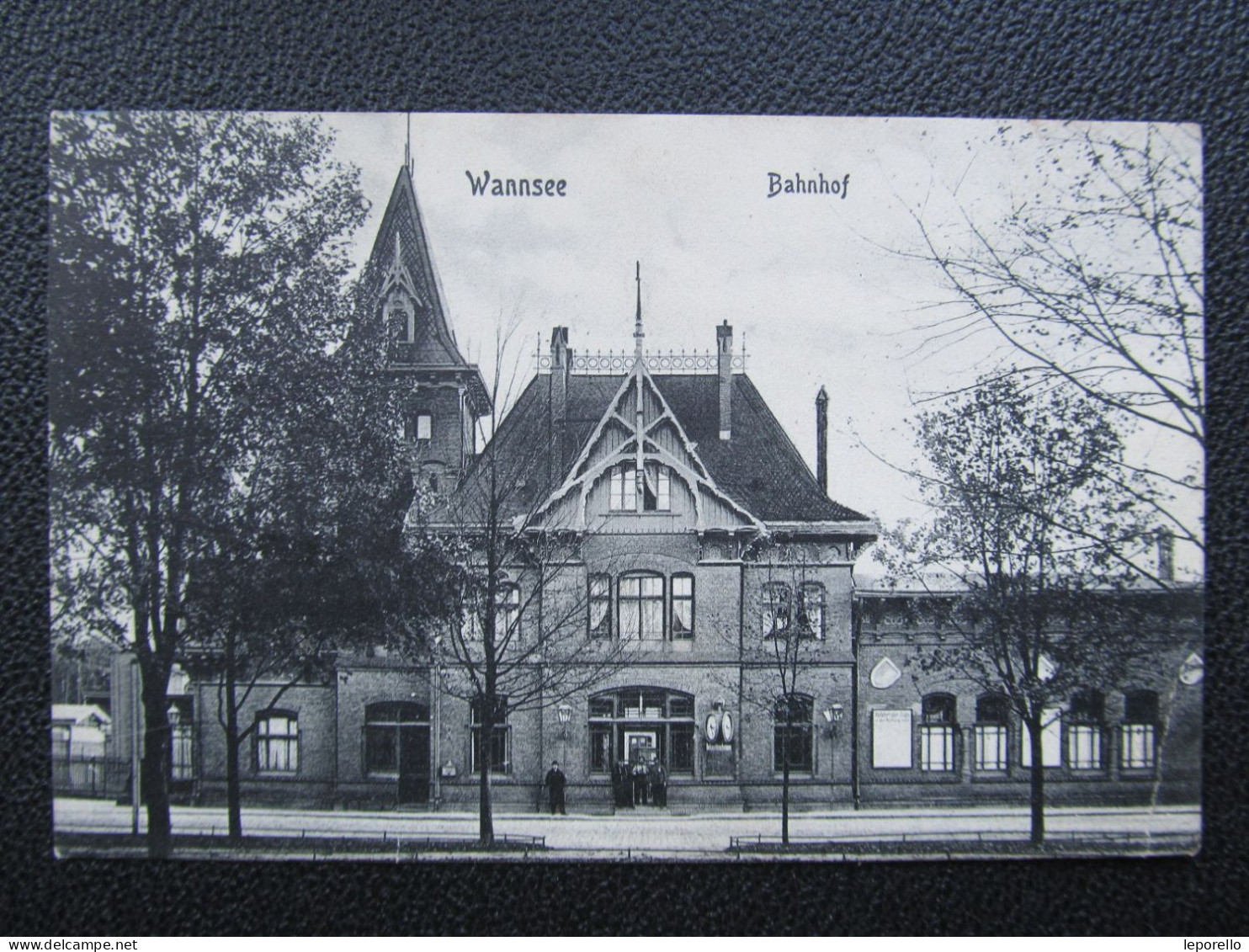 AK BERLIN WANNSEE Bahnhof 1906  /// D*57072 - Wannsee