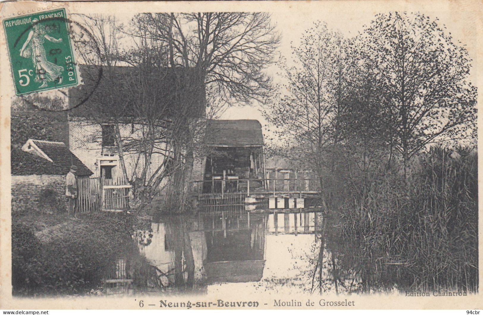 CPA (  41) NEUNG SUR BEUVRON Moulin De Grosselet    (b.bur) - Neung Sur Beuvron