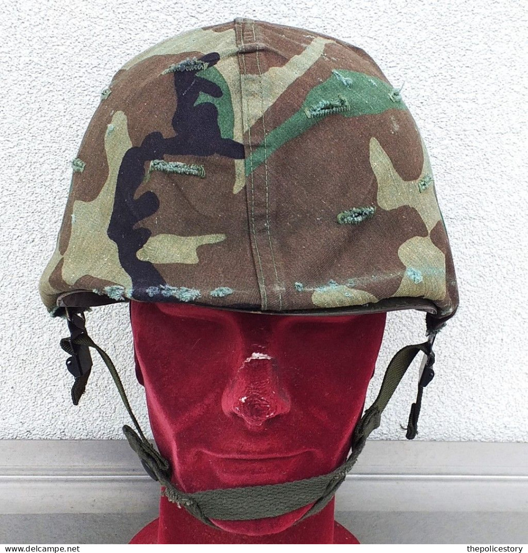 Elmo U.S. Army Mod. M1/T21 Anni '70/80 Telino Woodland - Helme & Hauben