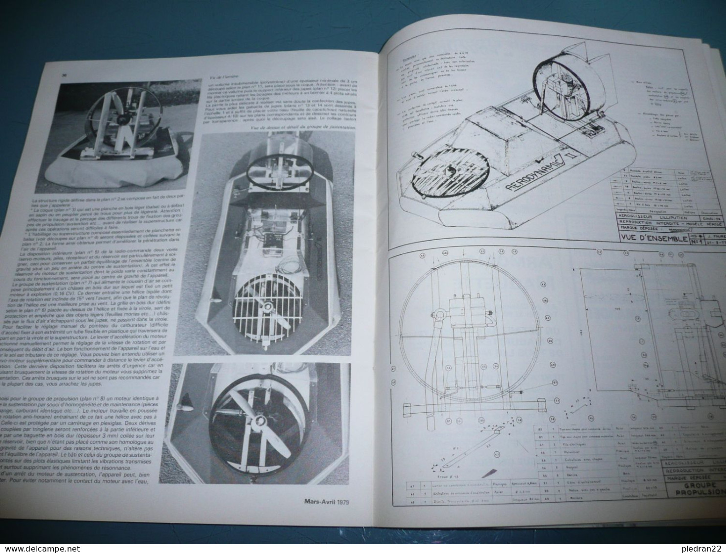 REVUE MRB LE MODELE REDUIT DE BATEAU N° 206 MARS AVRIL 1979 MODELISME MAQUETTE SOUS MARIN RADIO TREUIL DE VOILE ++ - Boats