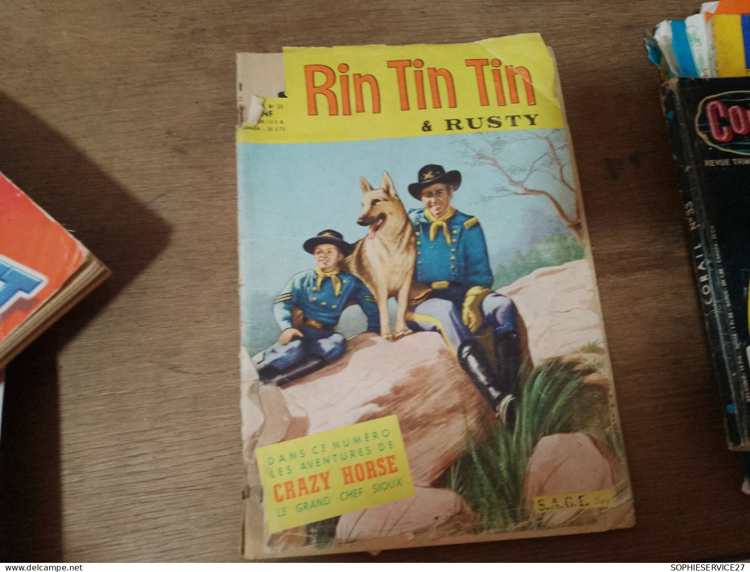 132 // RINTINTIN & RUSTY N°33  1962 - Rintintin