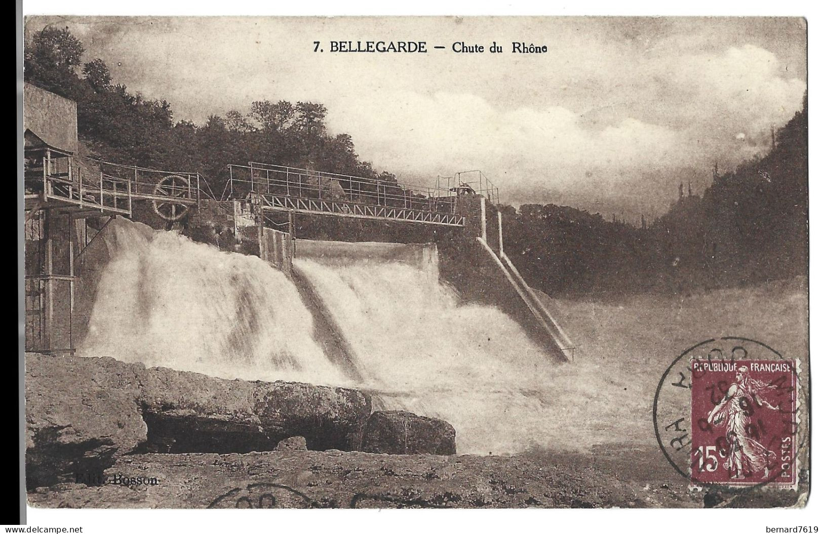 30  Bellegarde - Chute Du Rhone - Bellegarde