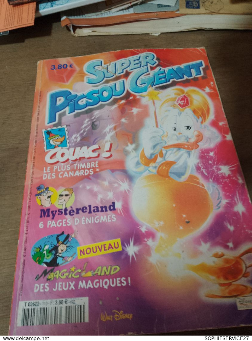 132 // SUPER PICSOU GEANT  N°110 / 2002 - Picsou Magazine