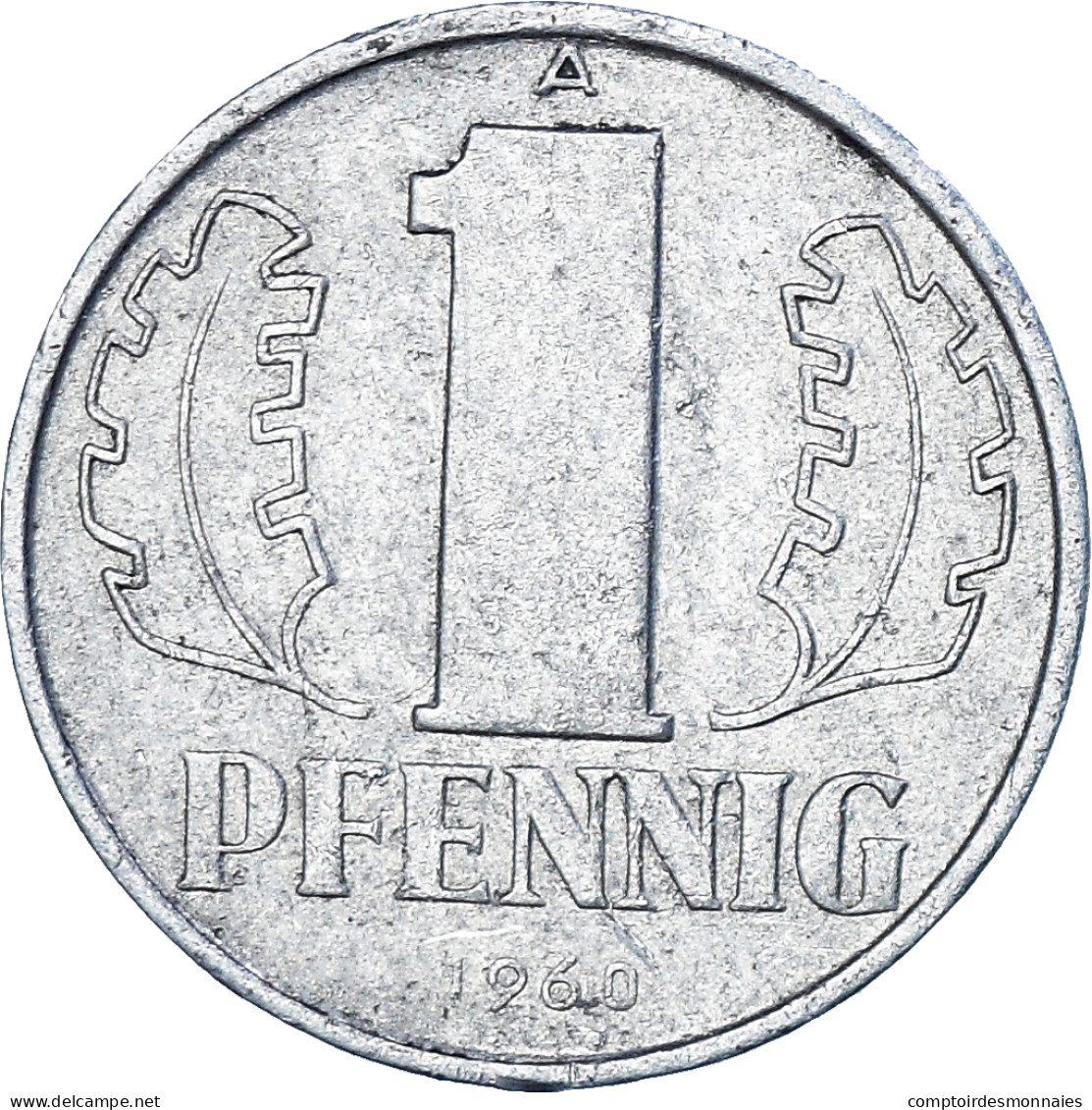 République Démocratique Allemande, Pfennig, 1960 - 1 Pfennig