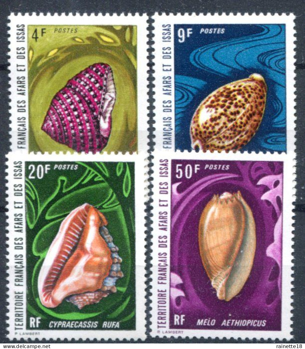 Afars Et Issas        377/380 **  Coquillages - Unused Stamps