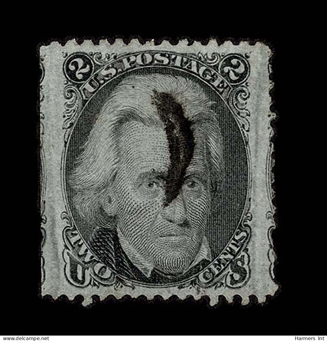 Lot # 035 1863, 2¢ Black - Nuovi