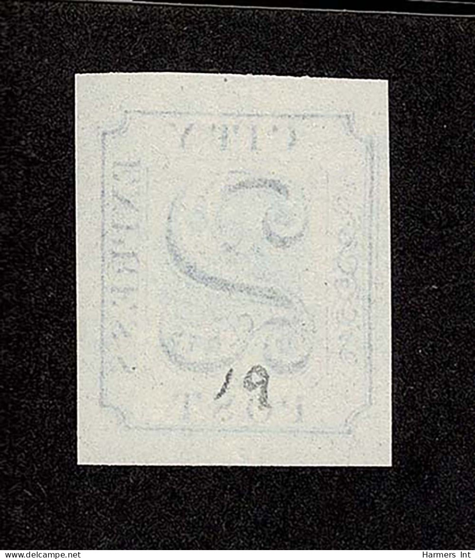 Lot # 072 Adams' City Express Post, 1850-51, 2¢ Blue - Lokalausgaben