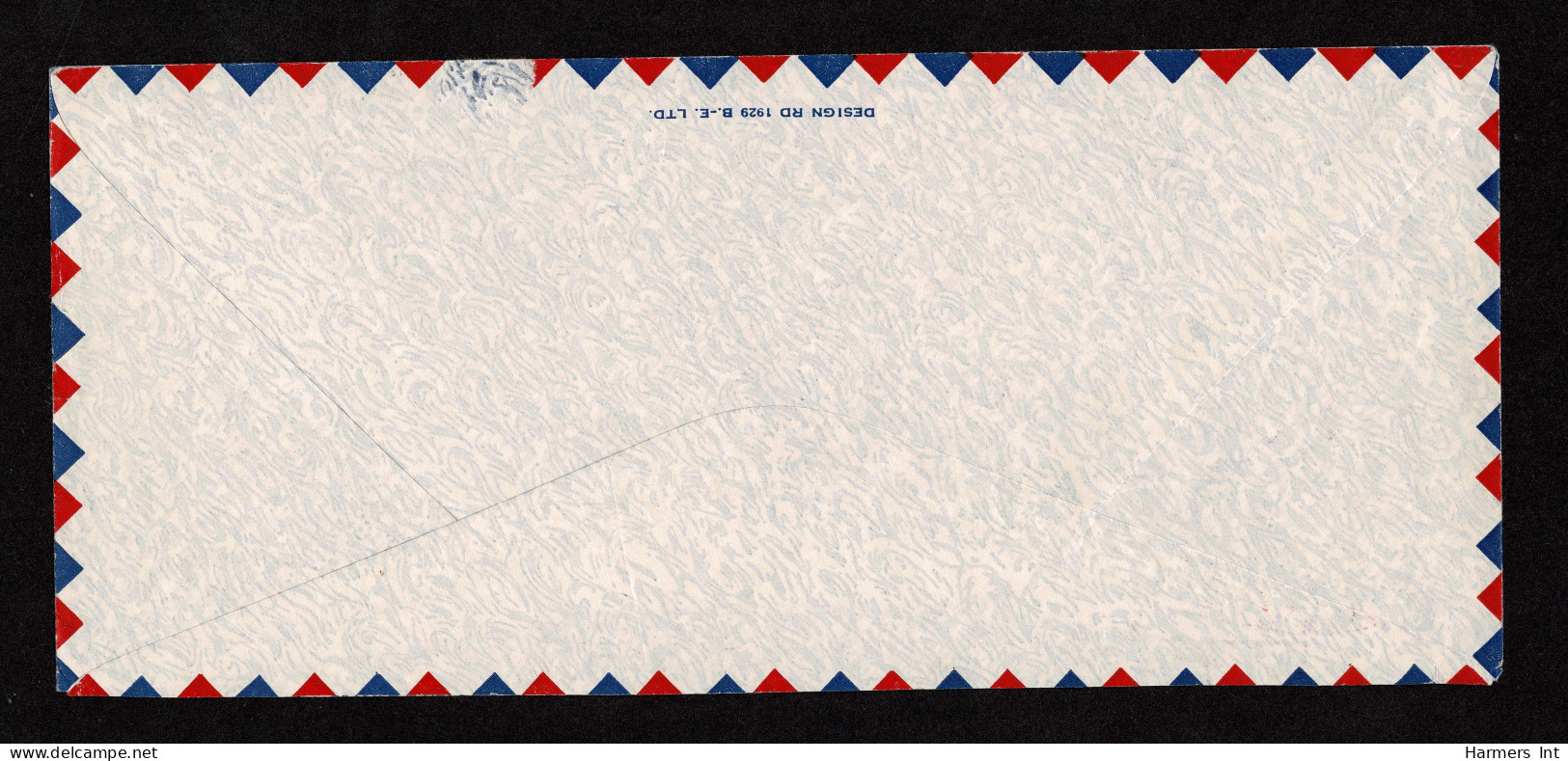 Lot # 129 Postage Dues: 1958 Canada To US: Bearing 1938, 12¢ Zachary Taylor Bright Mauve On Legal Size Air Mail Envelope - Lettres & Documents