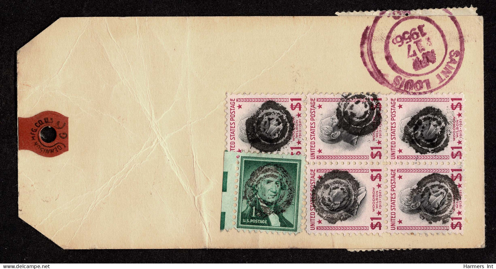 Lot # 230 Mail Tags: Group Of THREE From WAYNESVILLE SECURITY BANK, WAYNESVILLE, MISSOURI To The FERERAL RESERVE BANK, S - Briefe U. Dokumente