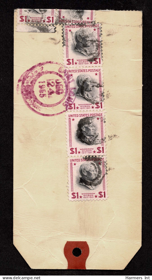 Lot # 230 Mail Tags: Group Of THREE From WAYNESVILLE SECURITY BANK, WAYNESVILLE, MISSOURI To The FERERAL RESERVE BANK, S - Lettres & Documents