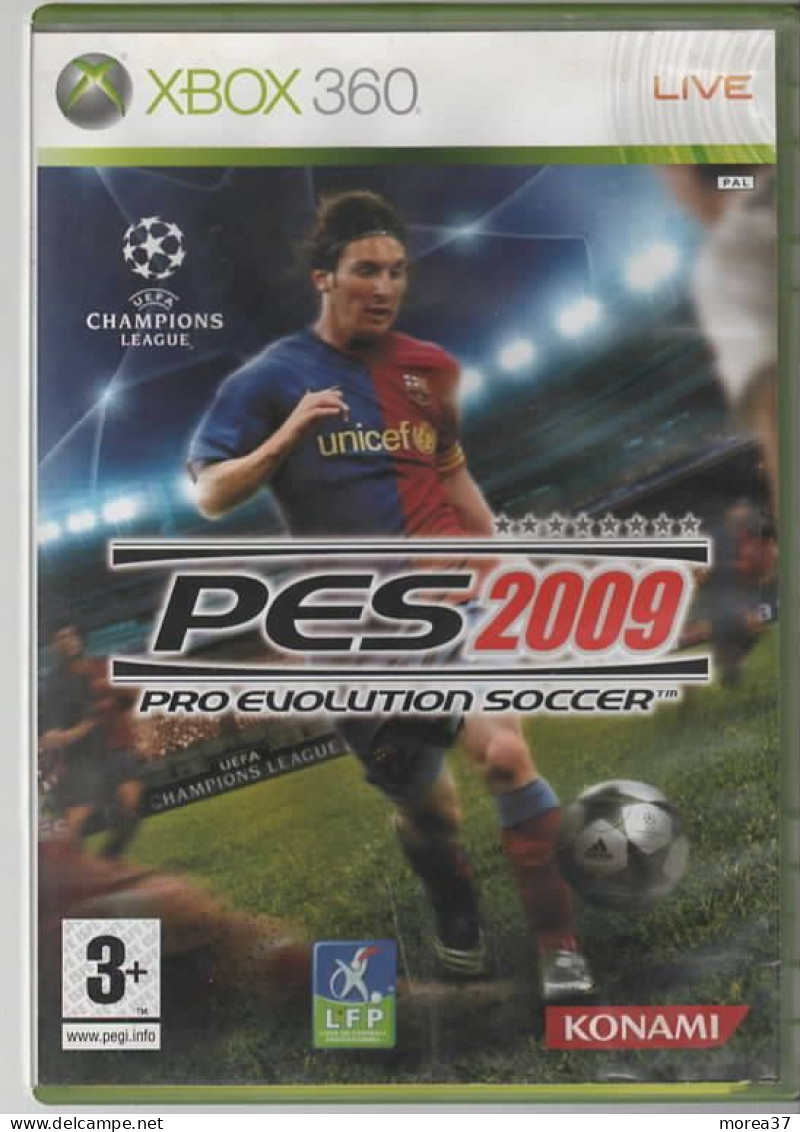 Jeux PES 2009 Pro Evolution Soccer   XBOX 360 - Xbox 360