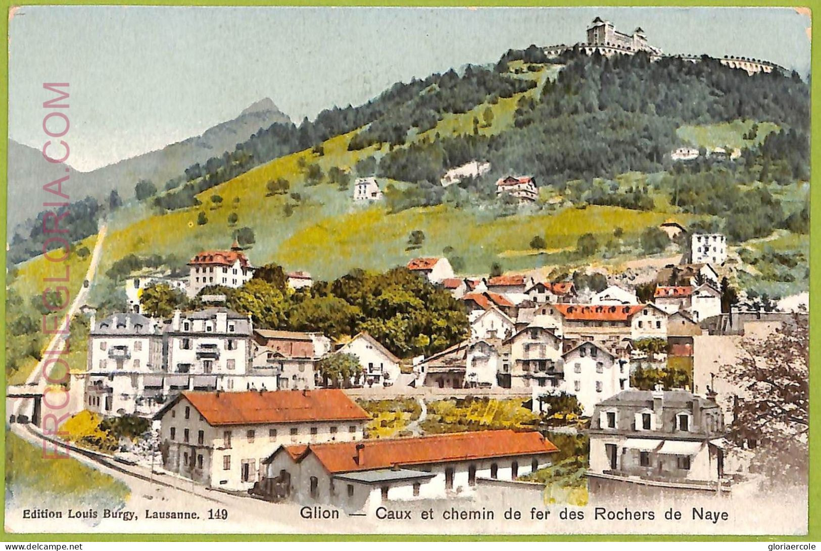 Ad5768 - SWITZERLAND Schweitz - Ansichtskarten VINTAGE POSTCARD - Glion - Ilanz/Glion