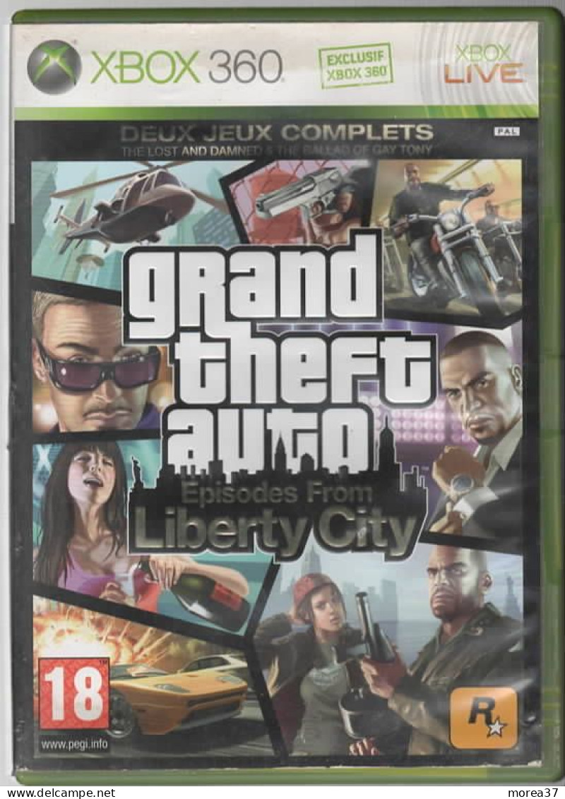 GRAND THEFT AUTO Episodes From Liberty City  XBOX 360 - Xbox 360