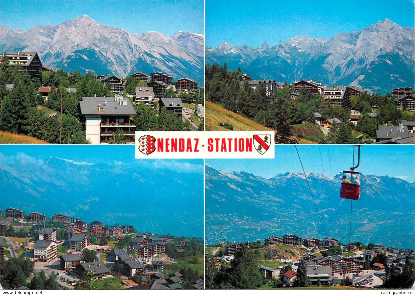 Switzerland Nendaz Station 1991 Teleferique - Nendaz