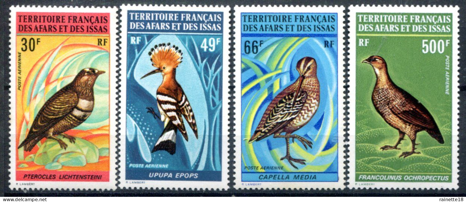 Afars Et Issas         PA  68/71 **  Oiseaux - Unused Stamps