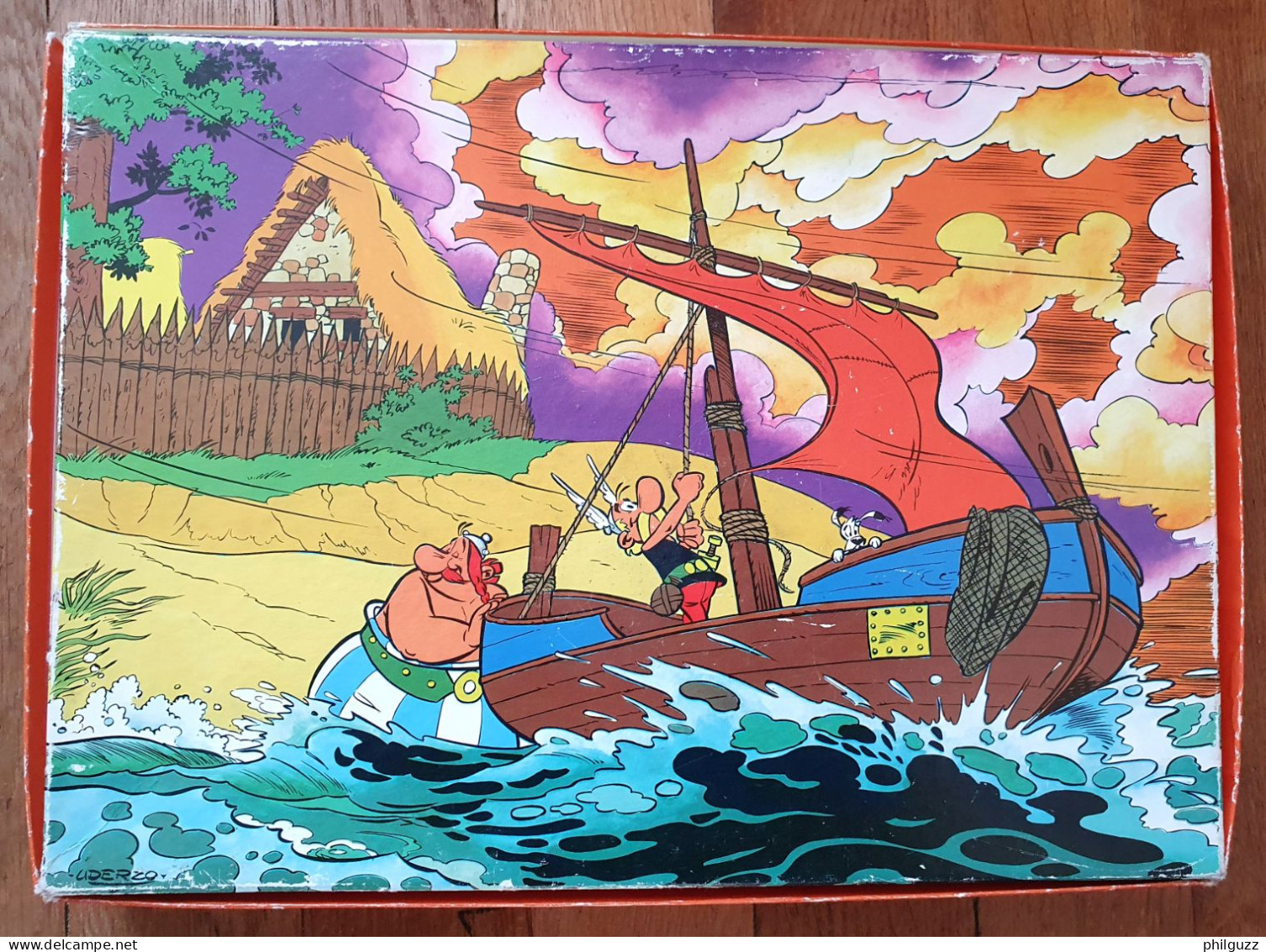 PUZZLE Double DARGAUD ASTERIX 36 / 48 1975 Uderzo - Puzzels