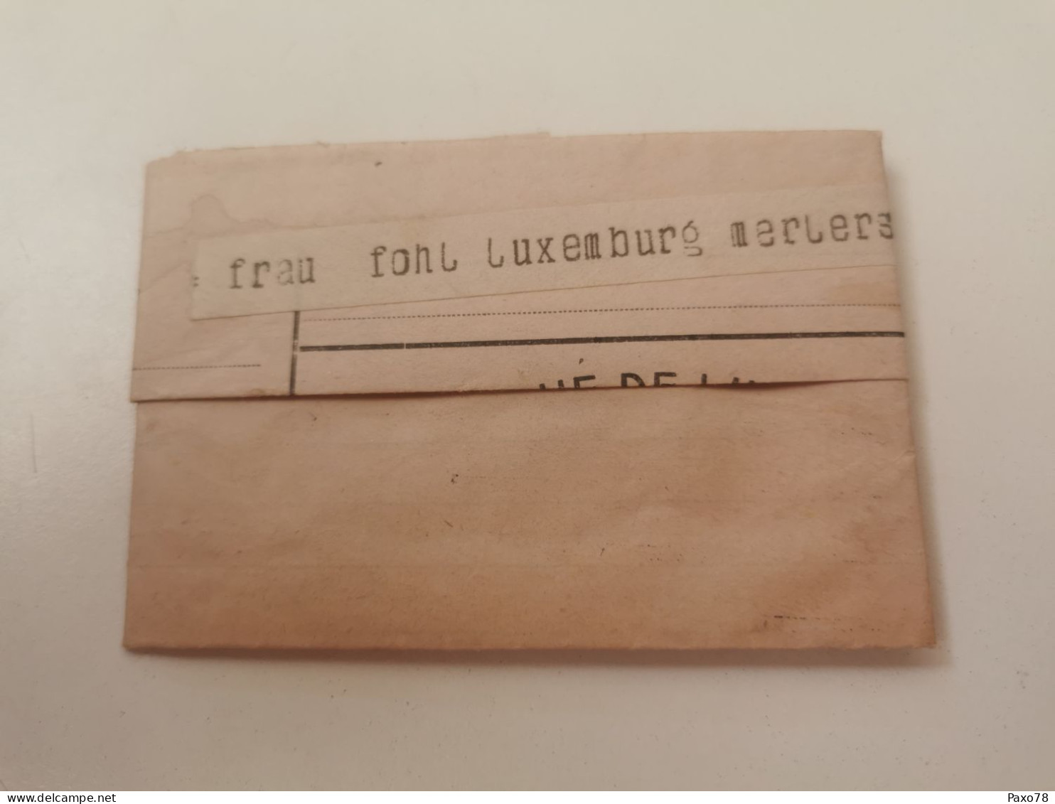 Telegraphes, Bureau De Luxembourg 1919 - Telegrafi