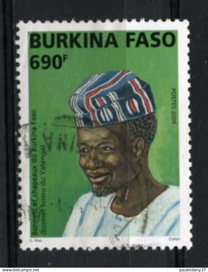 BURKINA FASO : YT 1316  Coiffures :Bonnet Bossu De Katenga - Burkina Faso (1984-...)