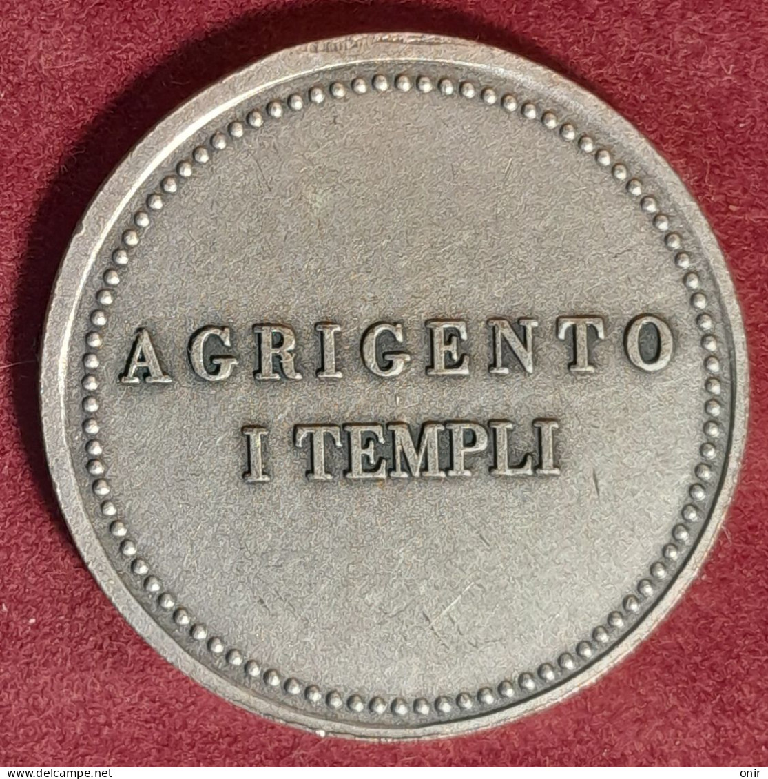 Medaglia I Templi Agrigento - Monarchia/ Nobiltà