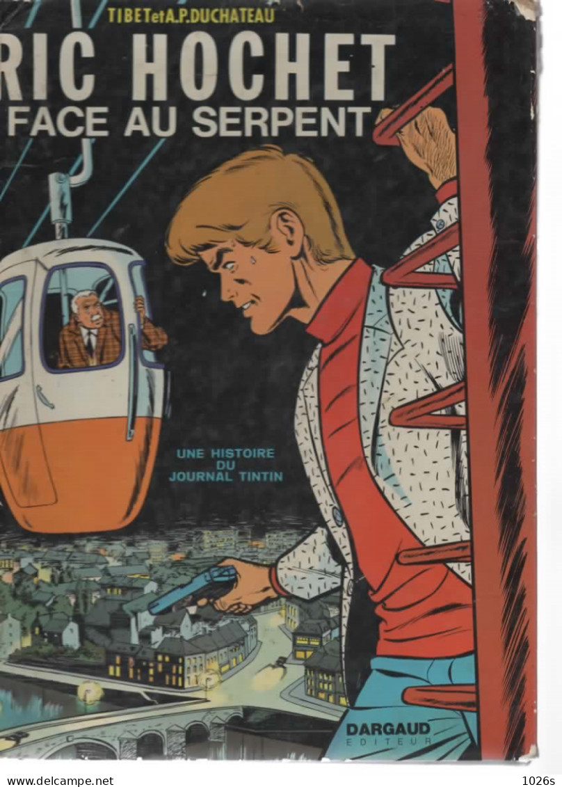 B.D.RIC HOCHET - FACE AU SERPENT -  E.O. 1971 - Ric Hochet