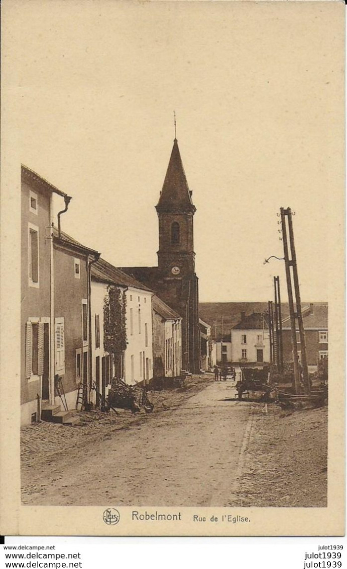 ROBELMONT ..-- Rue De L ' Eglise . - Meix-devant-Virton