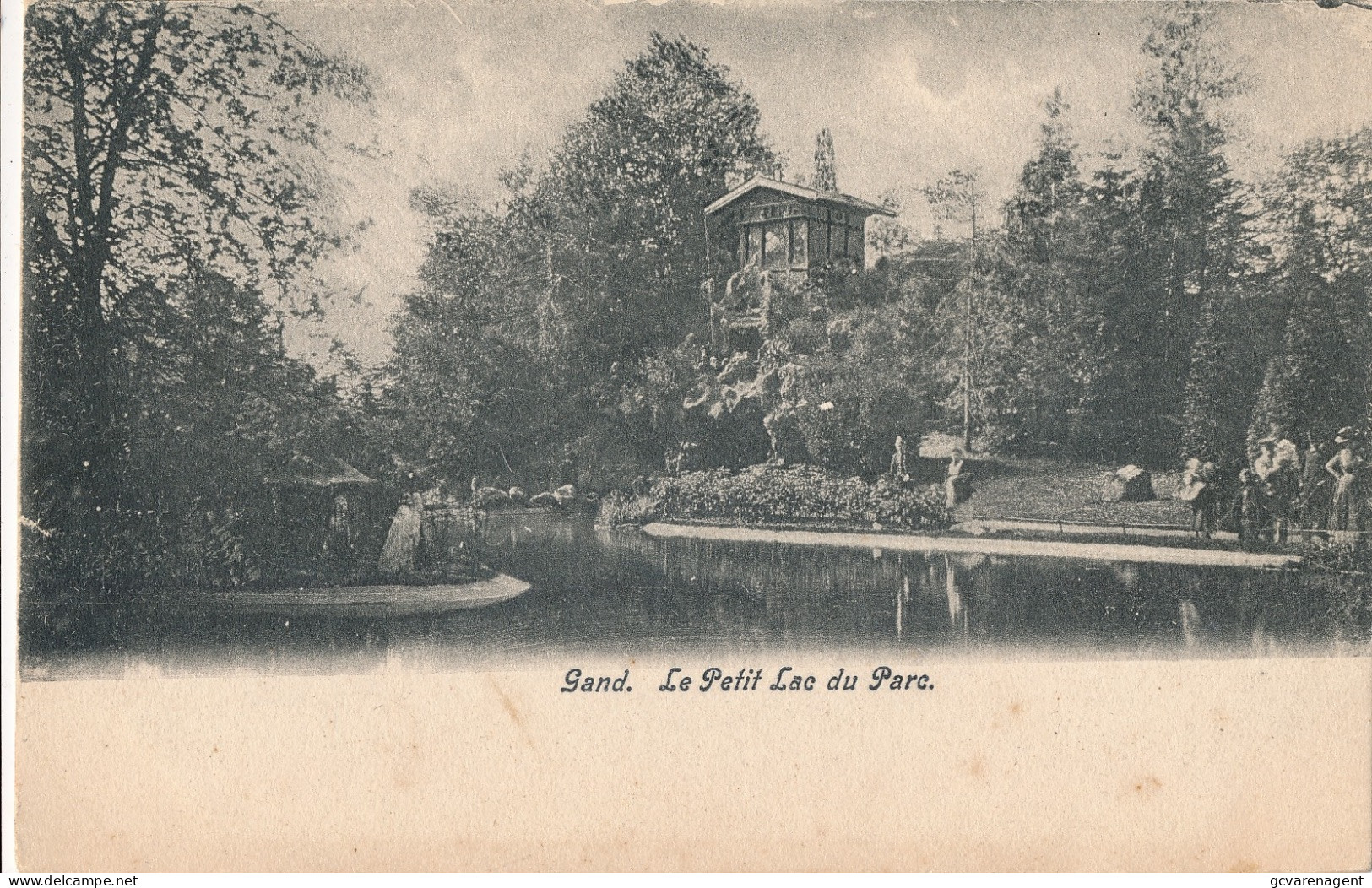 GENT    LE PETIT LAC DU PARC         2 SCANS - Aalter