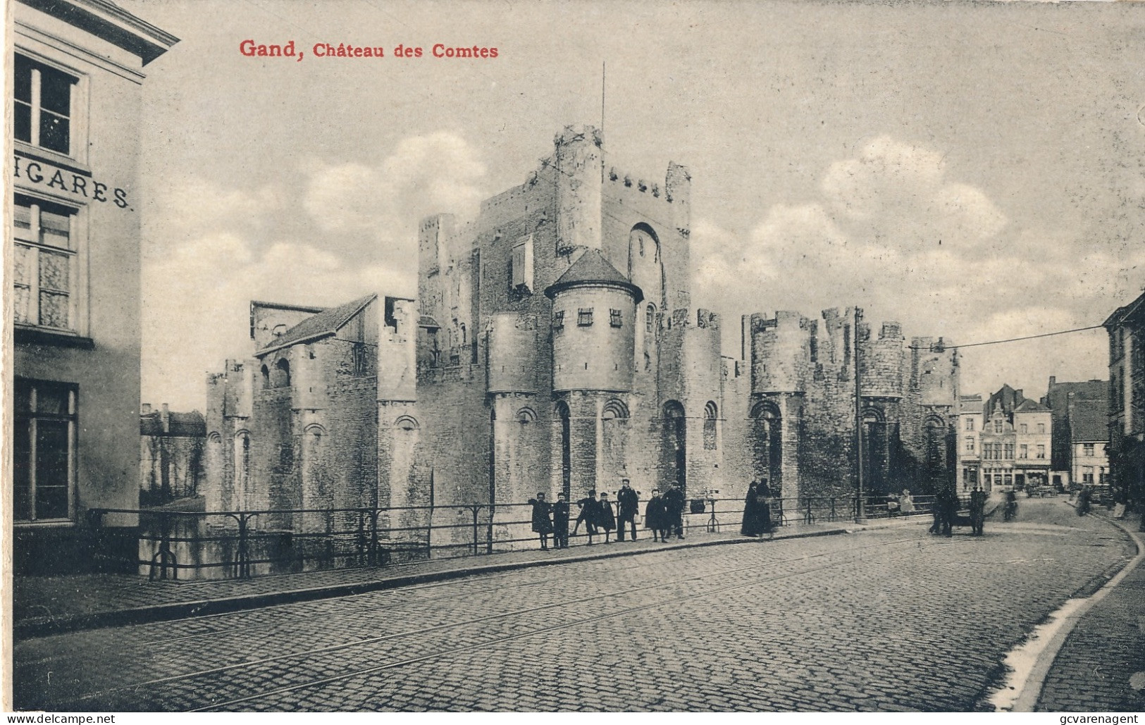 GENT    CHATEAU DES COMTES        2 SCANS - Aalter