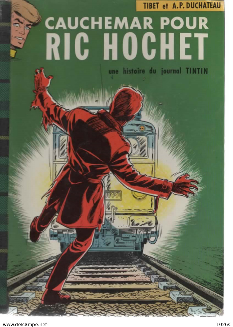 B.D.RIC HOCHET - CAUCHEMAR POUR RIC HOCHET -  E.O. 1970 - Ric Hochet