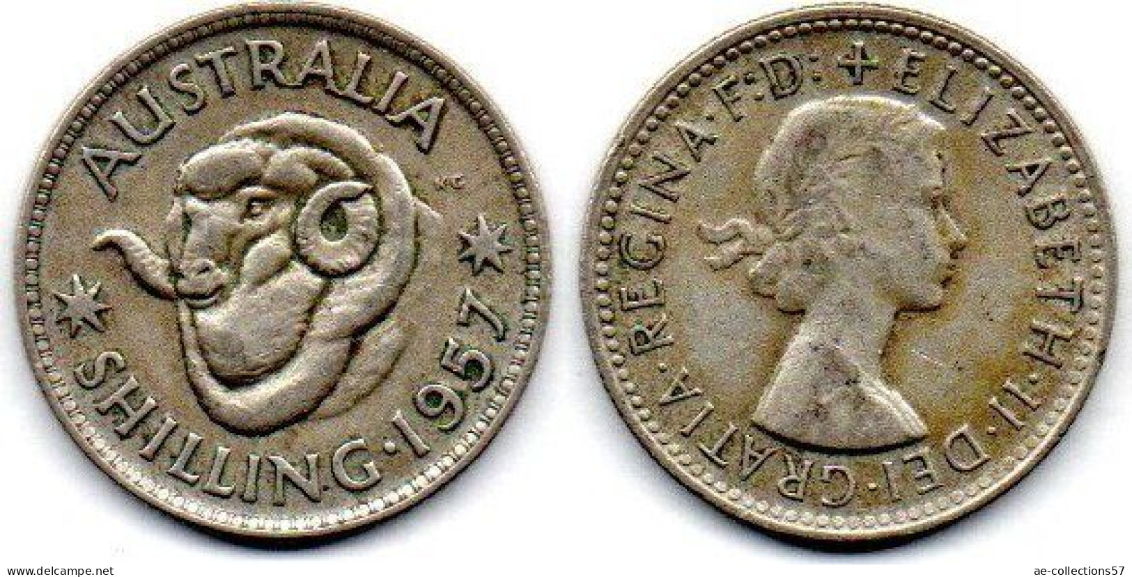 MA 24760 /  Australie - Australia 1 Shilling 1957 TB+ - Shilling