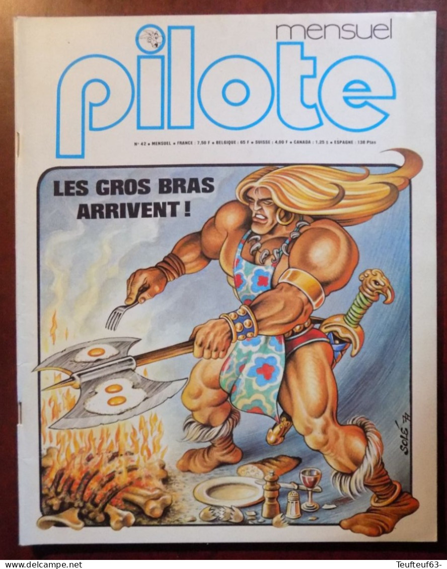 Pilote N° 42 Couv. Solé - Pilote