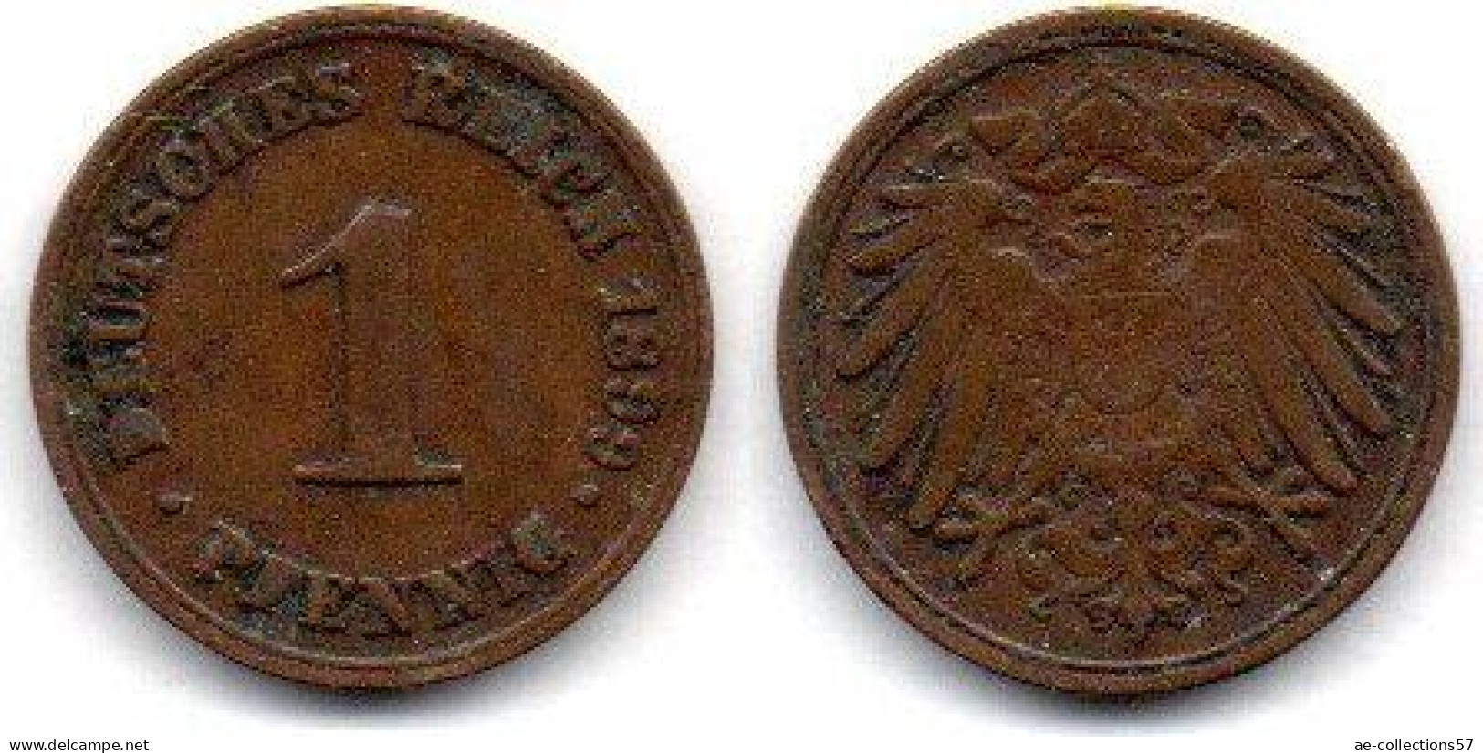MA 24774 / Allemagne - Deutschland - Germany 1 Pfennig 1899 D TB - 1 Pfennig