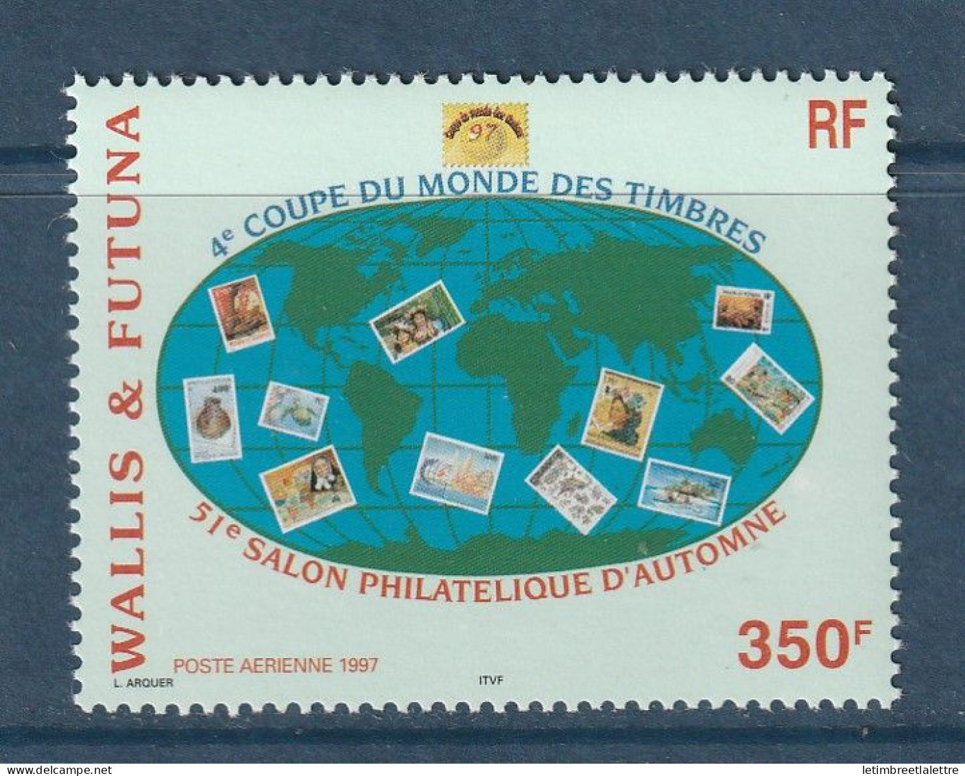 Wallis Et Futuna - Poste Aérienne - YT N° 200 ** - Neuf Sans Charnière 1997 - Unused Stamps
