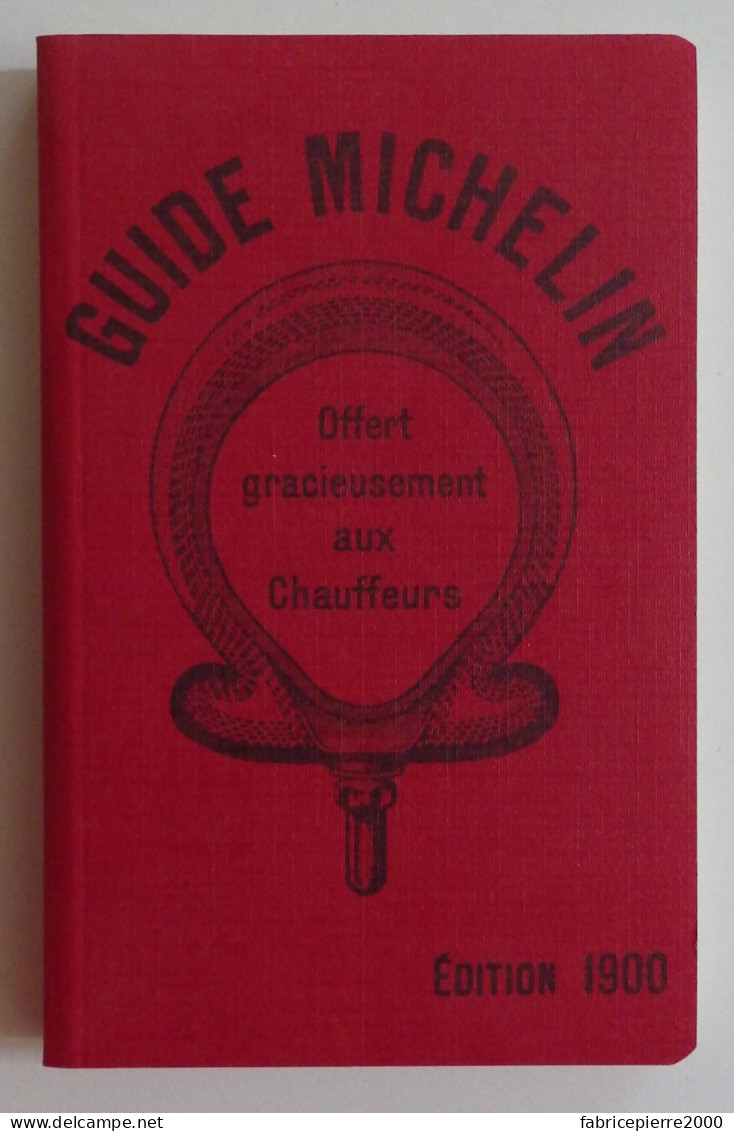 MICHELIN - Guide Offert Gracieusement Aux Chauffeurs édition 1900 Réédition TBE Avec Son Présentoir - Michelin (guides)