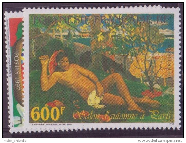 Polynésie - YT N° 553 Et 554 ** Neuf Sans Charnière - 1997 - Ongebruikt