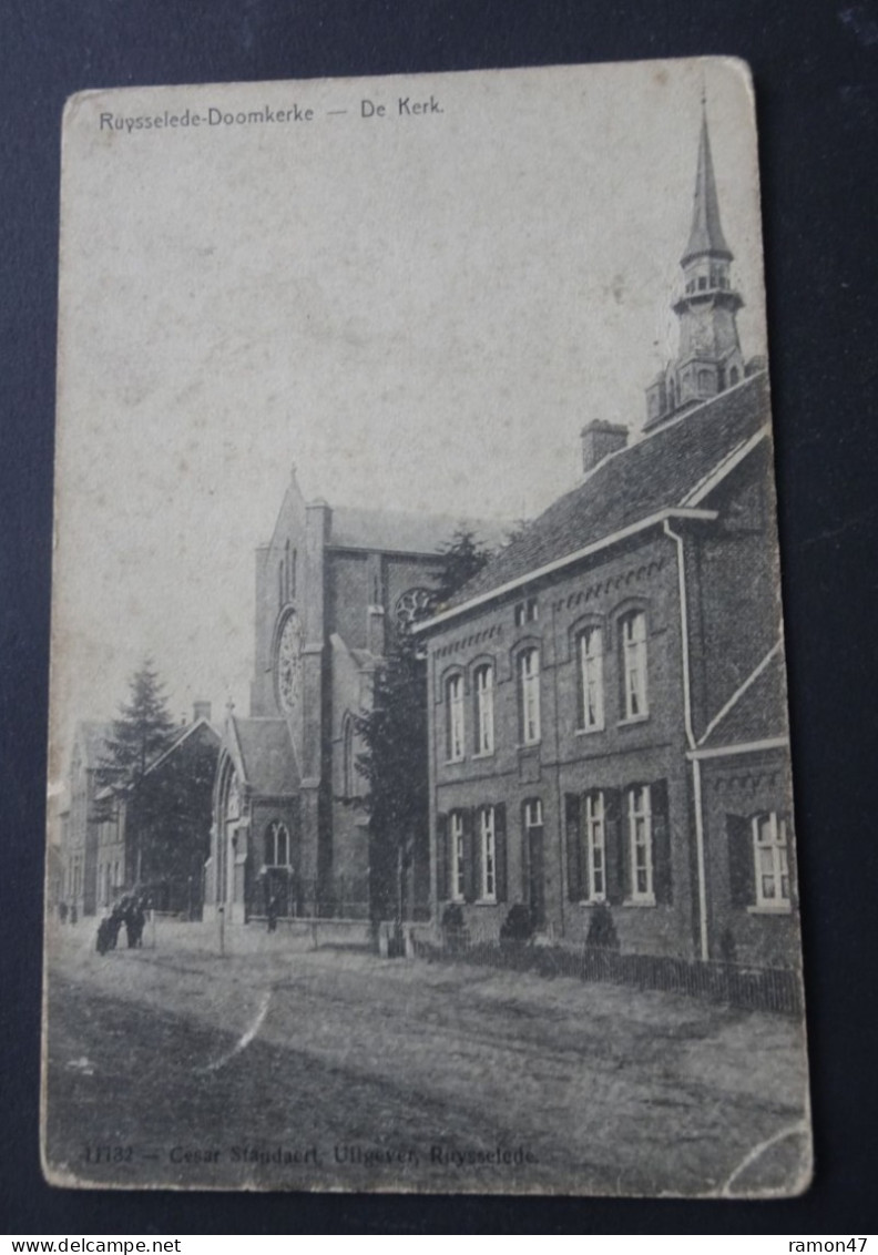 Ruysselede-Doomkerke - De Kerk - Cesar Standaert, Uitgever, Ruysselede - # 11132 - Ruiselede