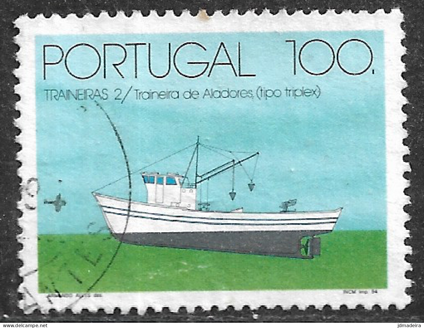 Portugal – 1994 Trawlers 100. Used Stamp - Usati