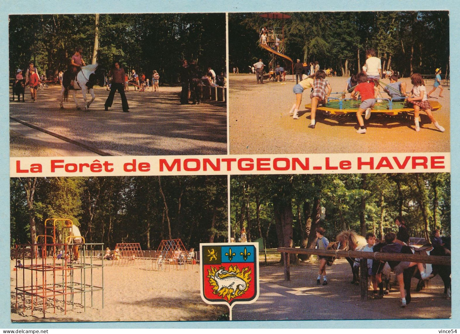 La Forêt De MONTGEON - Le HAVRE - Jeux Et Promenades - Multivues - Forêt De Montgeon