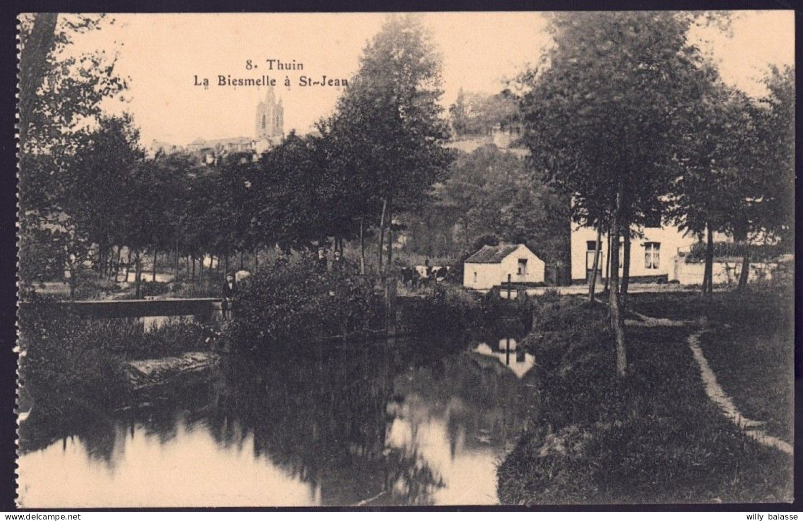 +++CPA - THUIN - La Biesmelle à St Jean  // - Thuin