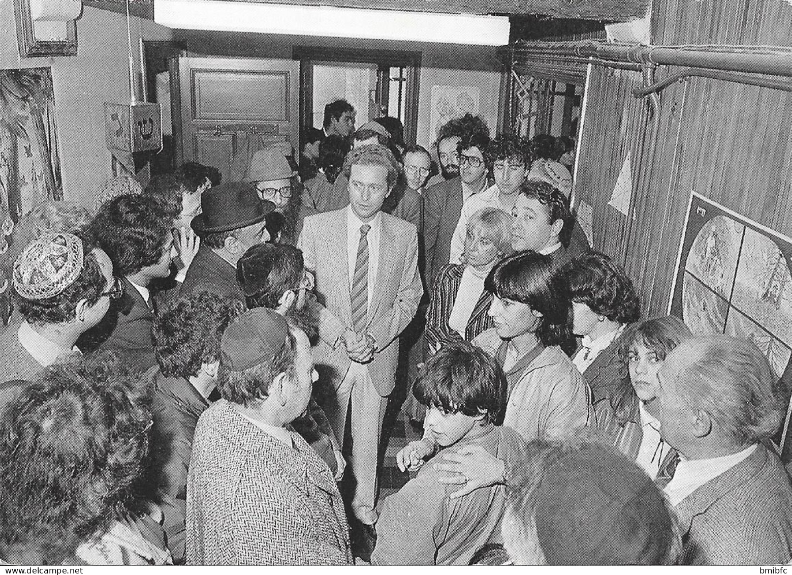 Inauguration De La Crèche Israélite BEITH HANA Par Le Nouveau Maire De Toulouse D. BAUDIS             (tirage Limité) - Einweihungen