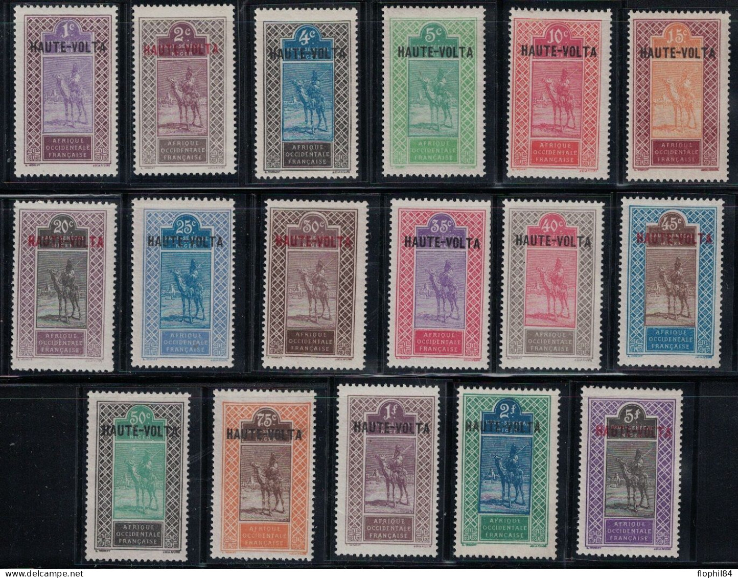 HAUTE VOLTA - N°1 A 17 - SERIE COMPLETE NEUVE - SANS TRACE DE CHARNIERE - COTE 60€. - Unused Stamps