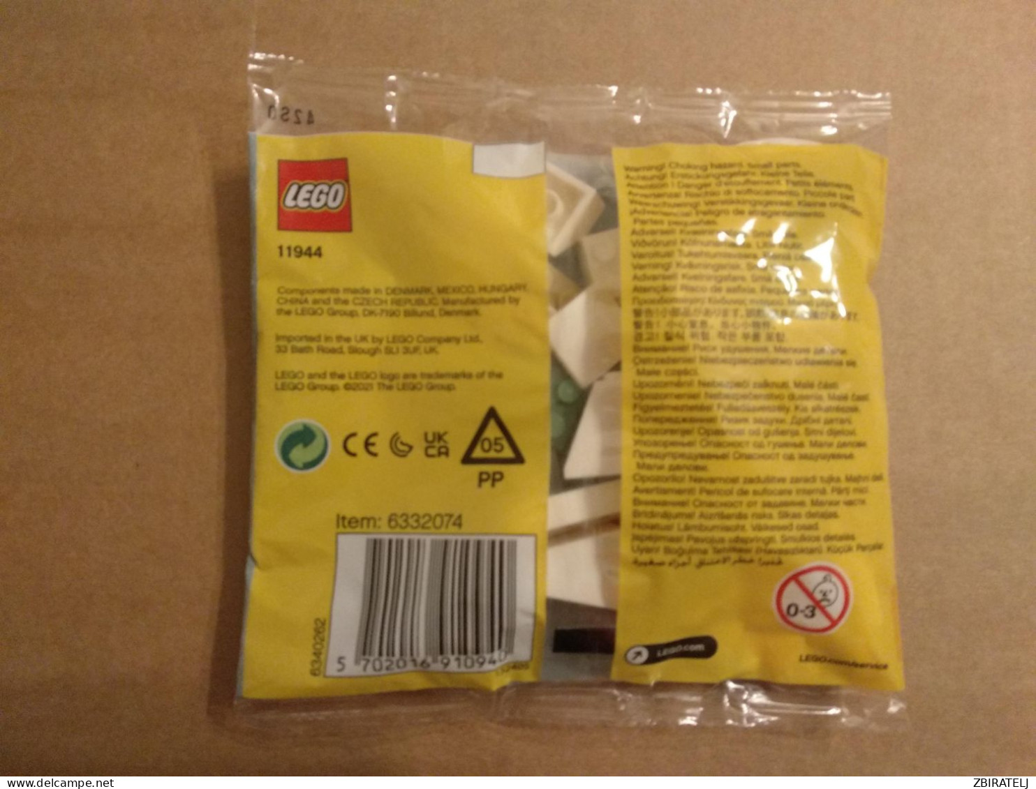 LEGO Creator 11944 Polybag SKELETON HEAD SKULL Brand New Sealed - Figurines